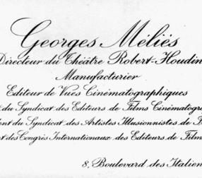 Carte de Georges Méliès 